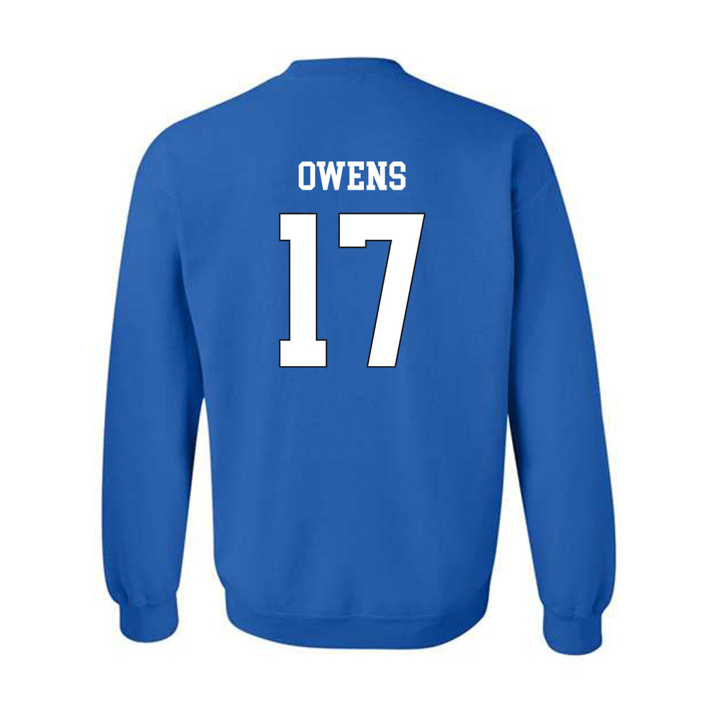 Grand Valley - NCAA Football : Kenyon Owens - Replica Shersey Crewneck Sweatshirt-1