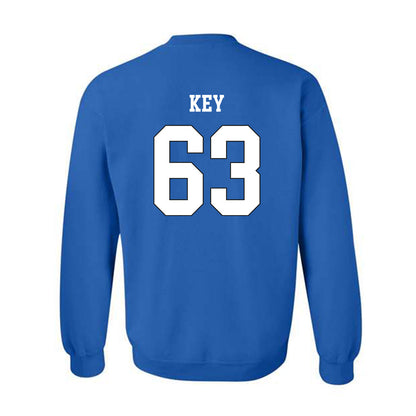Grand Valley - NCAA Football : Breon Key - Replica Shersey Crewneck Sweatshirt-1