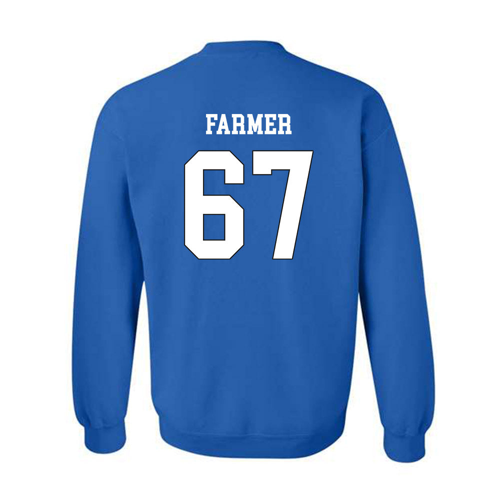 Grand Valley - NCAA Football : Anderson Farmer - Replica Shersey Crewneck Sweatshirt-1