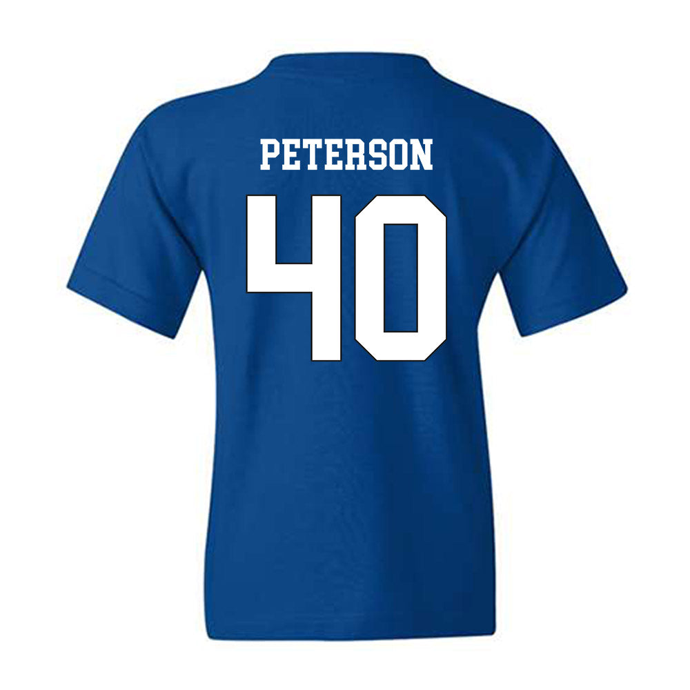 Grand Valley - NCAA Football : Brett Peterson - Replica Shersey Youth T-Shirt-1
