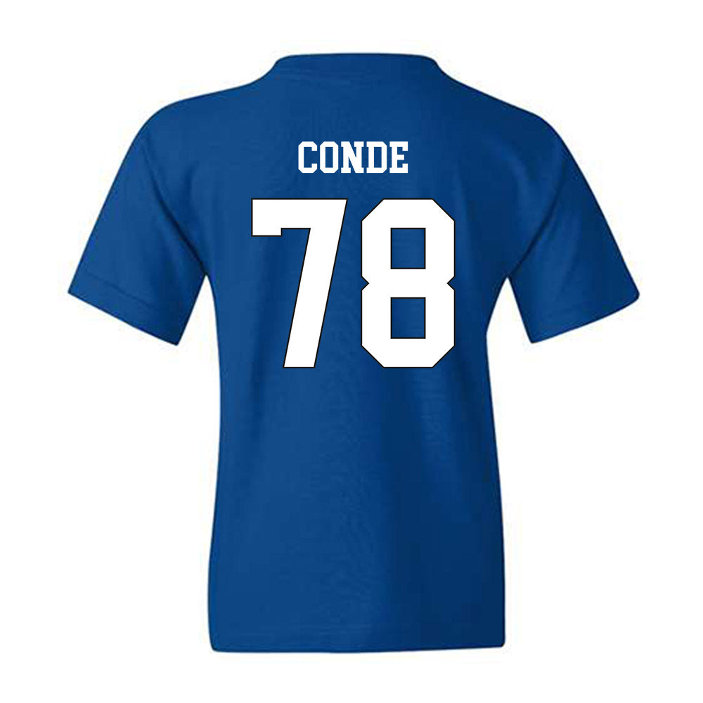 Grand Valley - NCAA Football : Jibriel Conde - Replica Shersey Youth T-Shirt-1