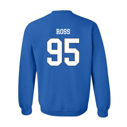 Grand Valley - NCAA Football : Josh Ross - Replica Shersey Crewneck Sweatshirt-1