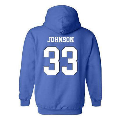 Grand Valley - NCAA Football : Dreshaun Johnson - Replica Shersey Hooded Sweatshirt-1