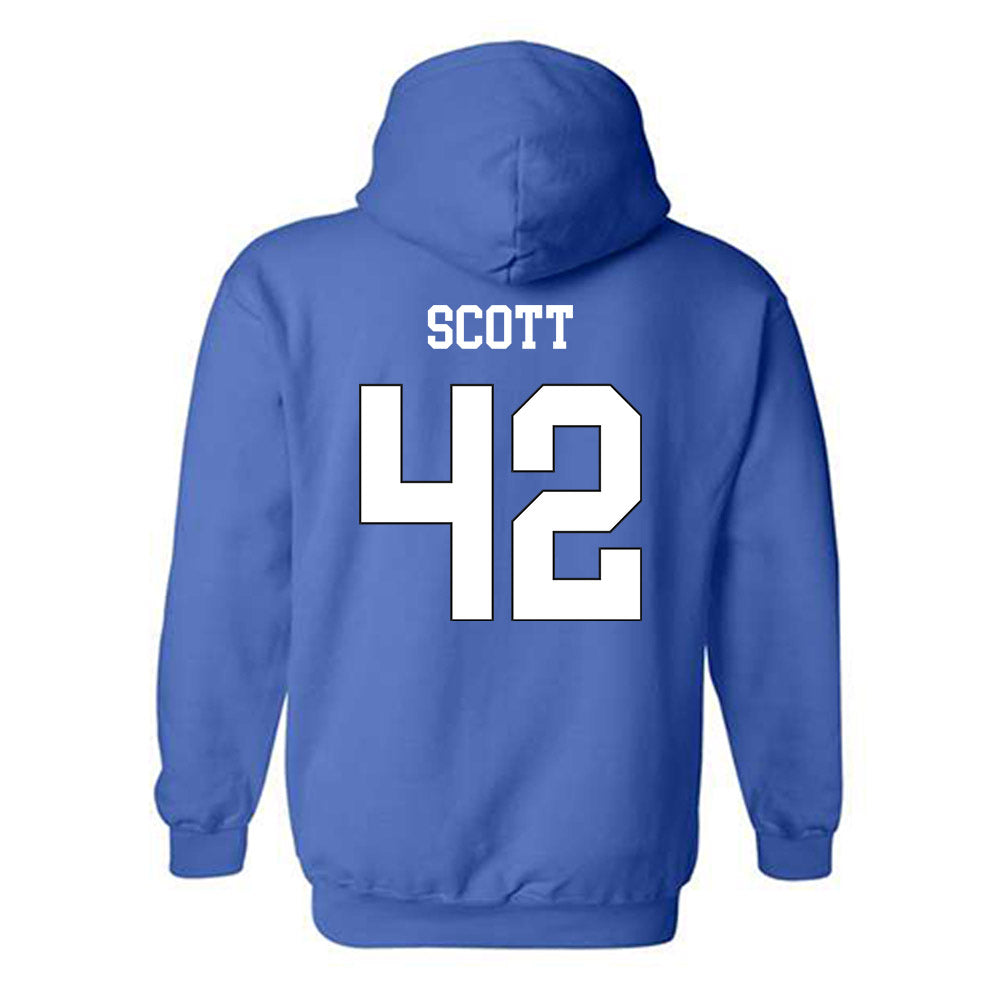 Grand Valley - NCAA Football : Anthony Scott - Replica Shersey Hooded Sweatshirt-1