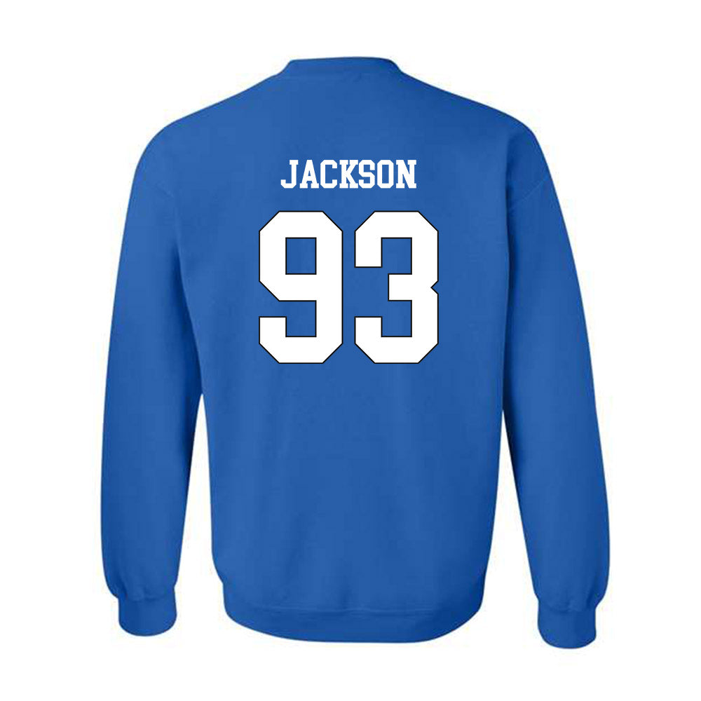 Grand Valley - NCAA Football : Ronald Jackson - Replica Shersey Crewneck Sweatshirt-1