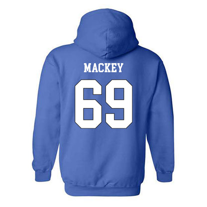 Grand Valley - NCAA Football : Cannon Mackey - Replica Shersey Hooded Sweatshirt-1