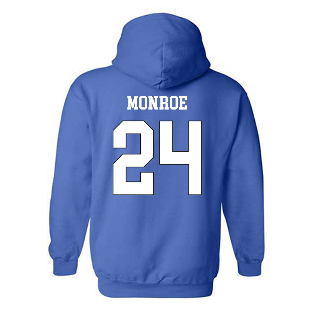 Grand Valley - NCAA Football : Deondray Monroe - Replica Shersey Hooded Sweatshirt-1