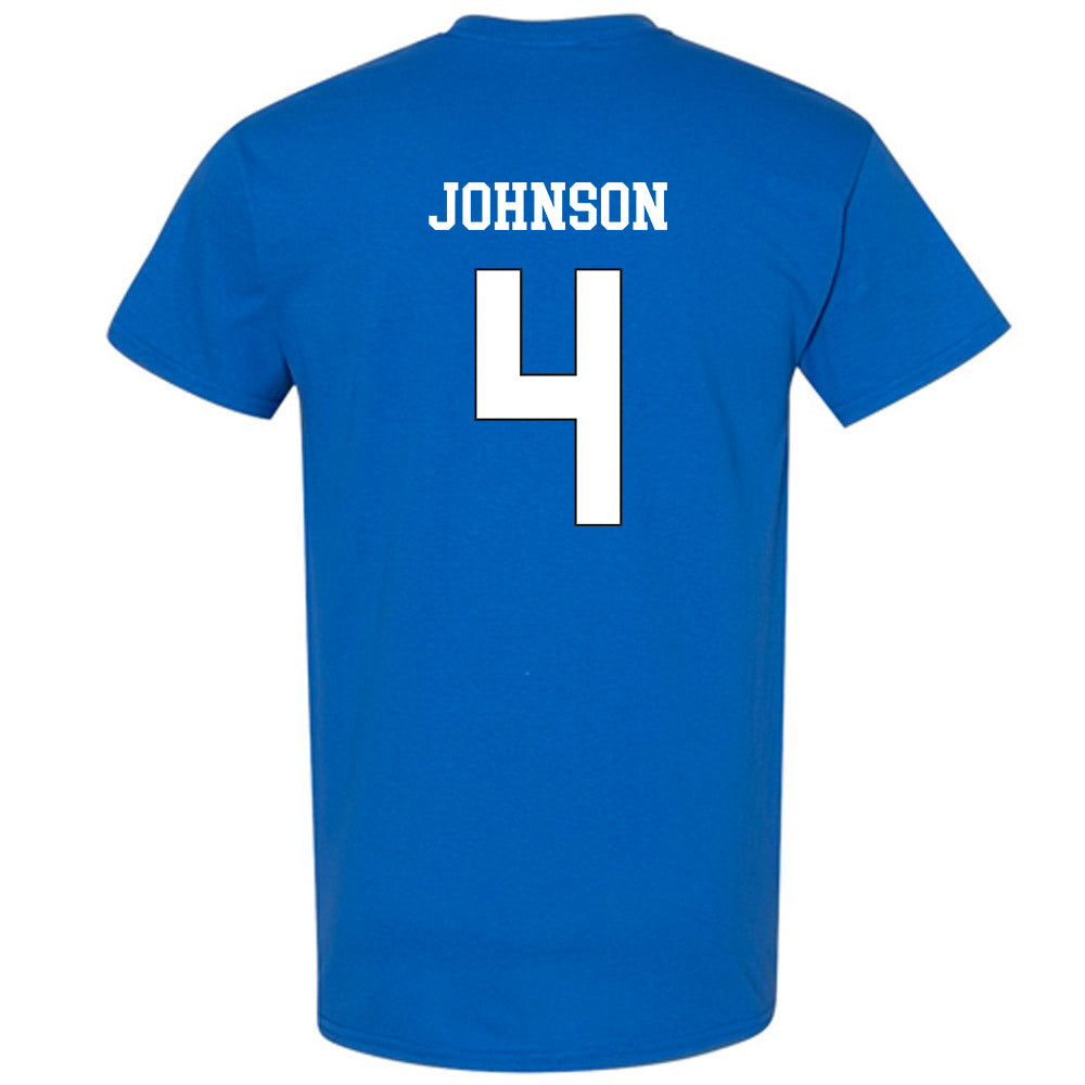 Grand Valley - NCAA Football : Darrell Johnson - Replica Shersey T-Shirt-1