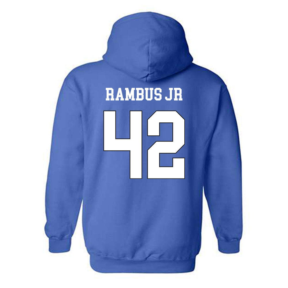 Grand Valley - NCAA Football : Antuane Rambus Jr - Replica Shersey Hooded Sweatshirt-1