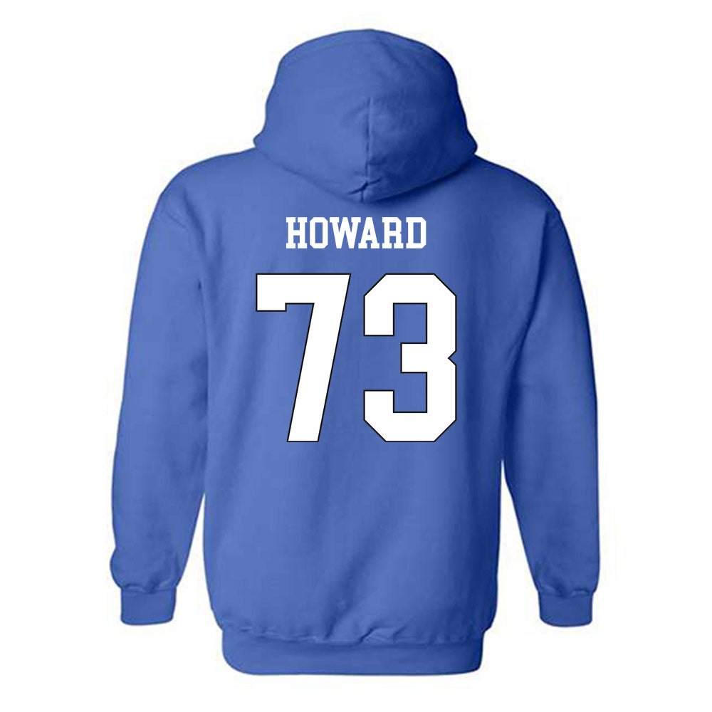 Grand Valley - NCAA Football : Barry Howard - Replica Shersey Hooded Sweatshirt-1