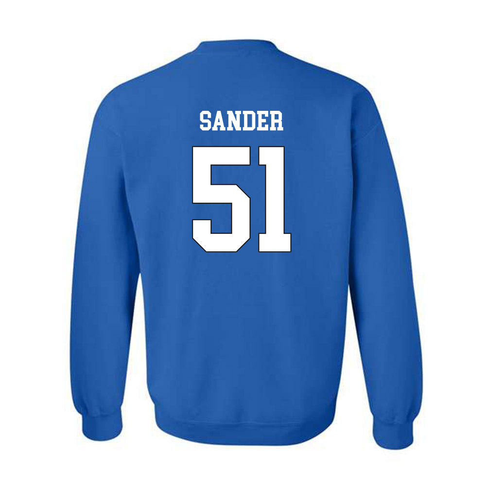 Grand Valley - NCAA Football : Joshua Sander - Replica Shersey Crewneck Sweatshirt-1