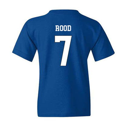Grand Valley - NCAA Football : Derek Rood - Replica Shersey Youth T-Shirt-1