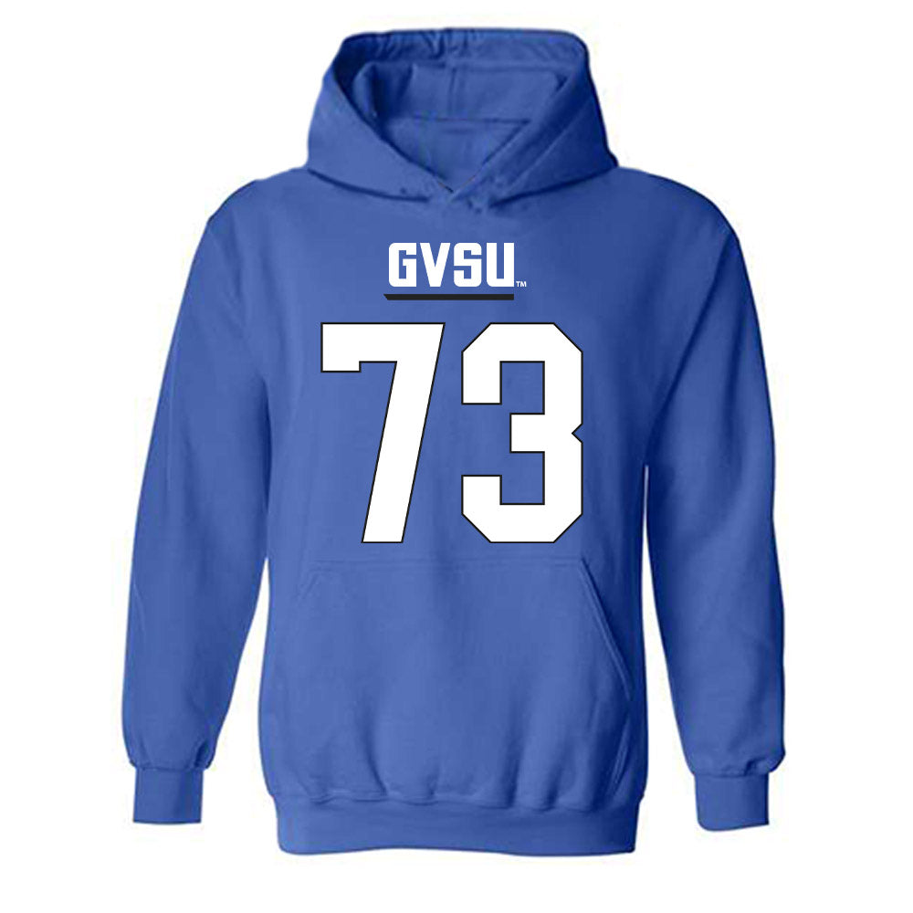 Grand Valley - NCAA Football : Barry Howard - Replica Shersey Hooded Sweatshirt-0