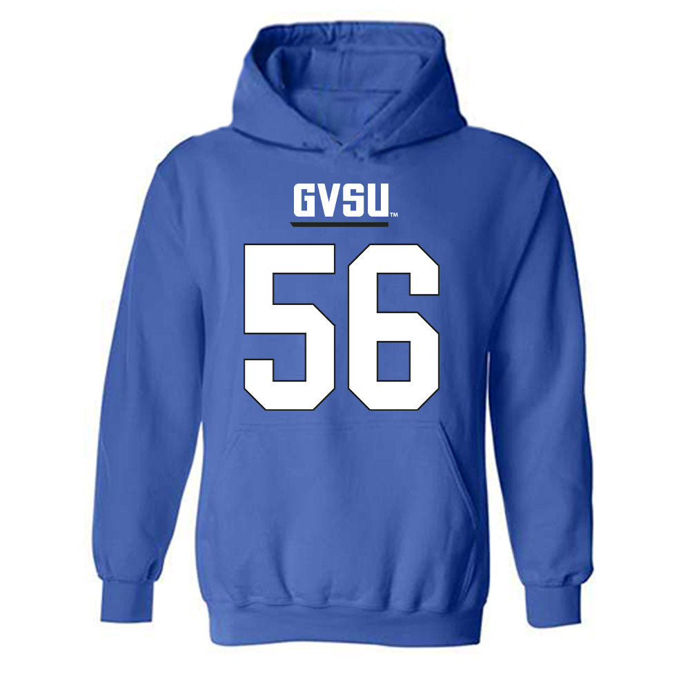 Grand Valley - NCAA Football : Gregory Keller - Replica Shersey Hooded Sweatshirt-0