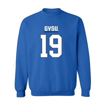 Grand Valley - NCAA Football : Paschal Jolman - Replica Shersey Crewneck Sweatshirt-0