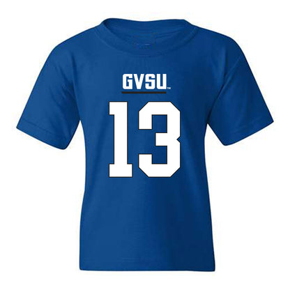 Grand Valley - NCAA Football : Noah Oury - Replica Shersey Youth T-Shirt-0