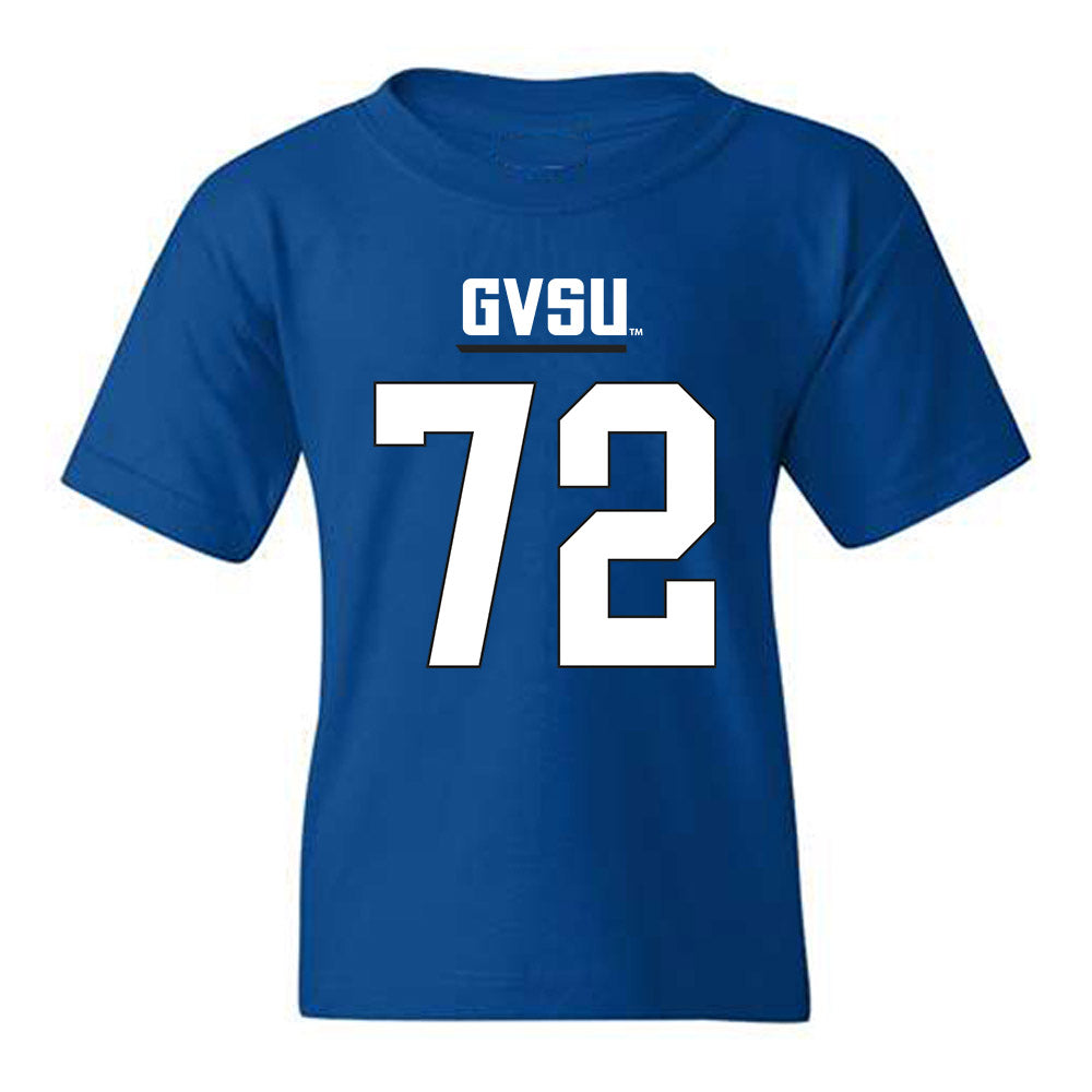 Grand Valley - NCAA Football : Evan Valentine - Replica Shersey Youth T-Shirt-0