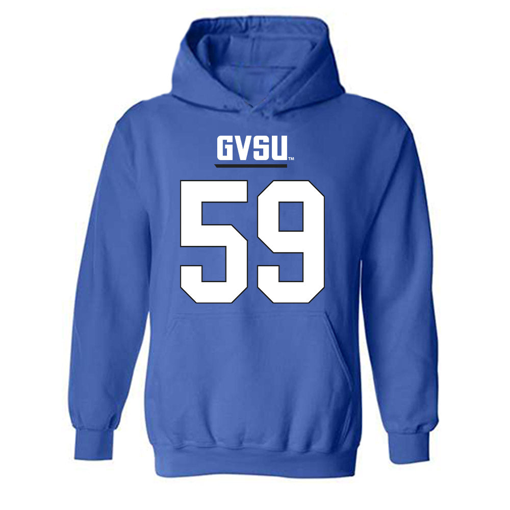 Grand Valley - NCAA Football : Tre' vonte Buckley - Replica Shersey Hooded Sweatshirt-0