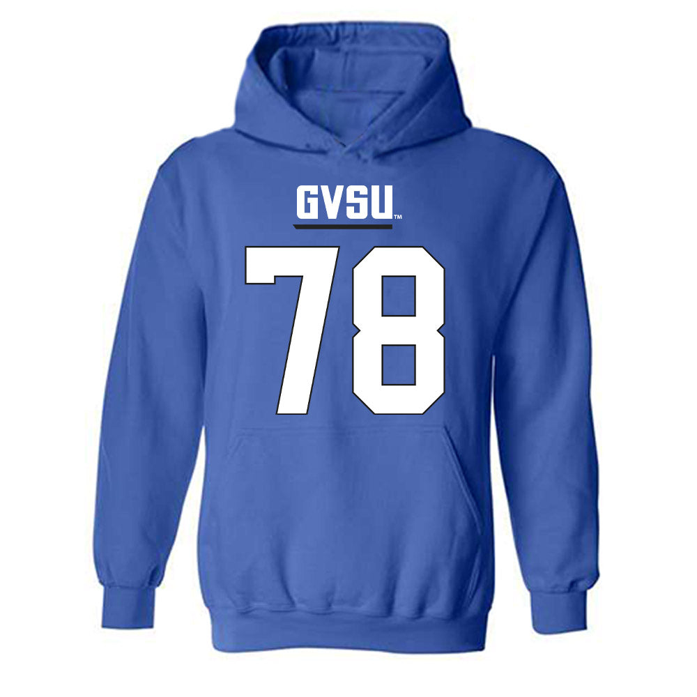Grand Valley - NCAA Football : Jibriel Conde - Replica Shersey Hooded Sweatshirt-0