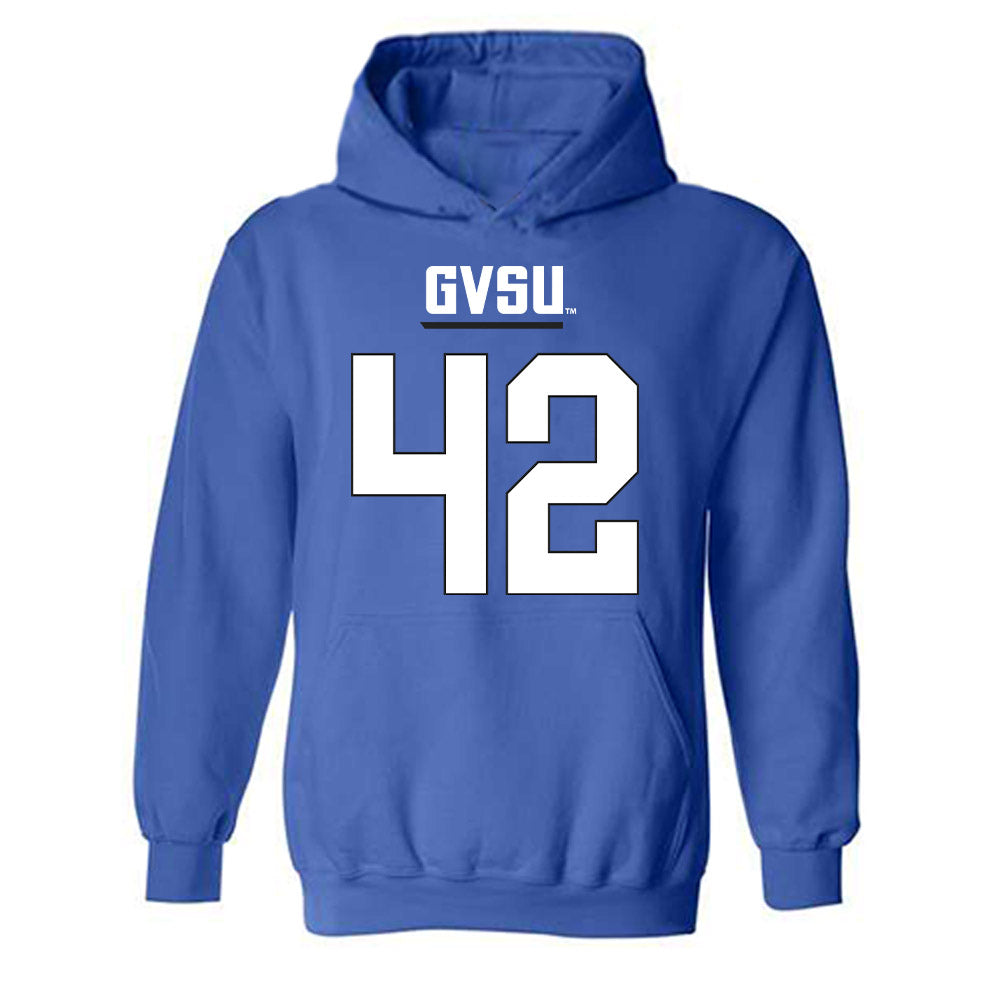 Grand Valley - NCAA Football : Antuane Rambus Jr - Replica Shersey Hooded Sweatshirt-0
