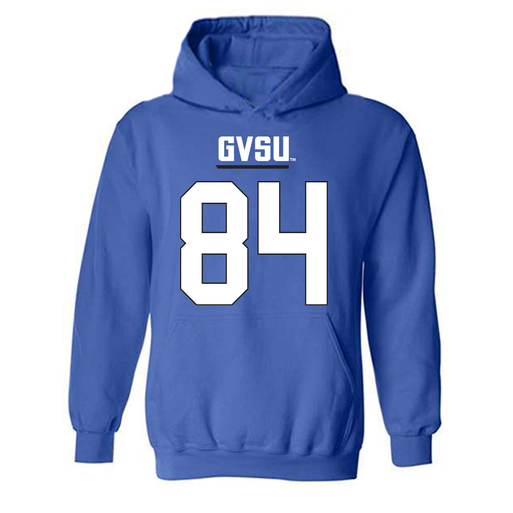 Grand Valley - NCAA Football : Evan Sundermann - Replica Shersey Hooded Sweatshirt-0