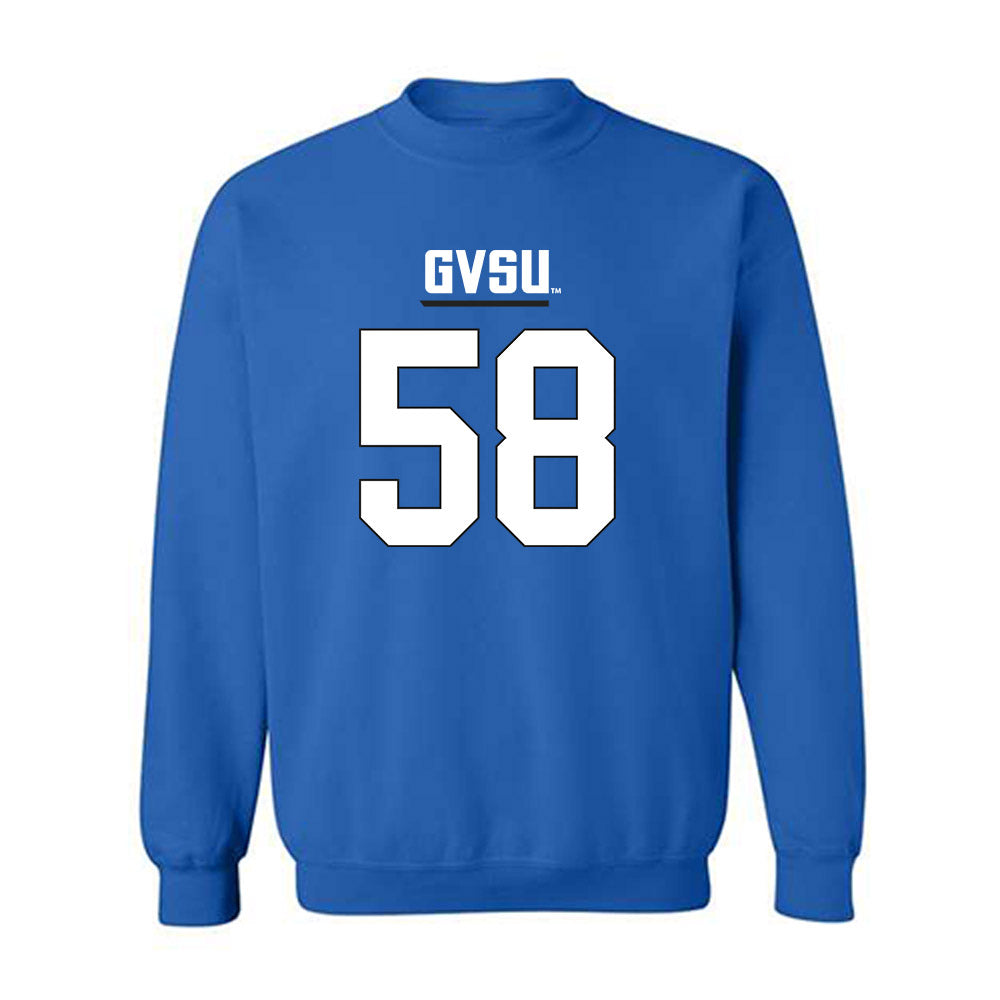 Grand Valley - NCAA Football : Colton Bila - Replica Shersey Crewneck Sweatshirt-0