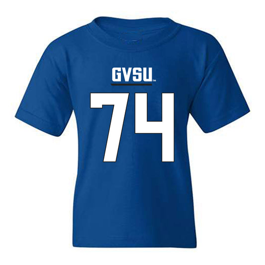 Grand Valley - NCAA Football : Jordan Davis - Replica Shersey Youth T-Shirt-0
