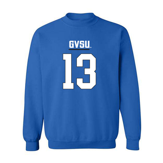 Grand Valley - NCAA Football : Cade Peterson - Replica Shersey Crewneck Sweatshirt-0