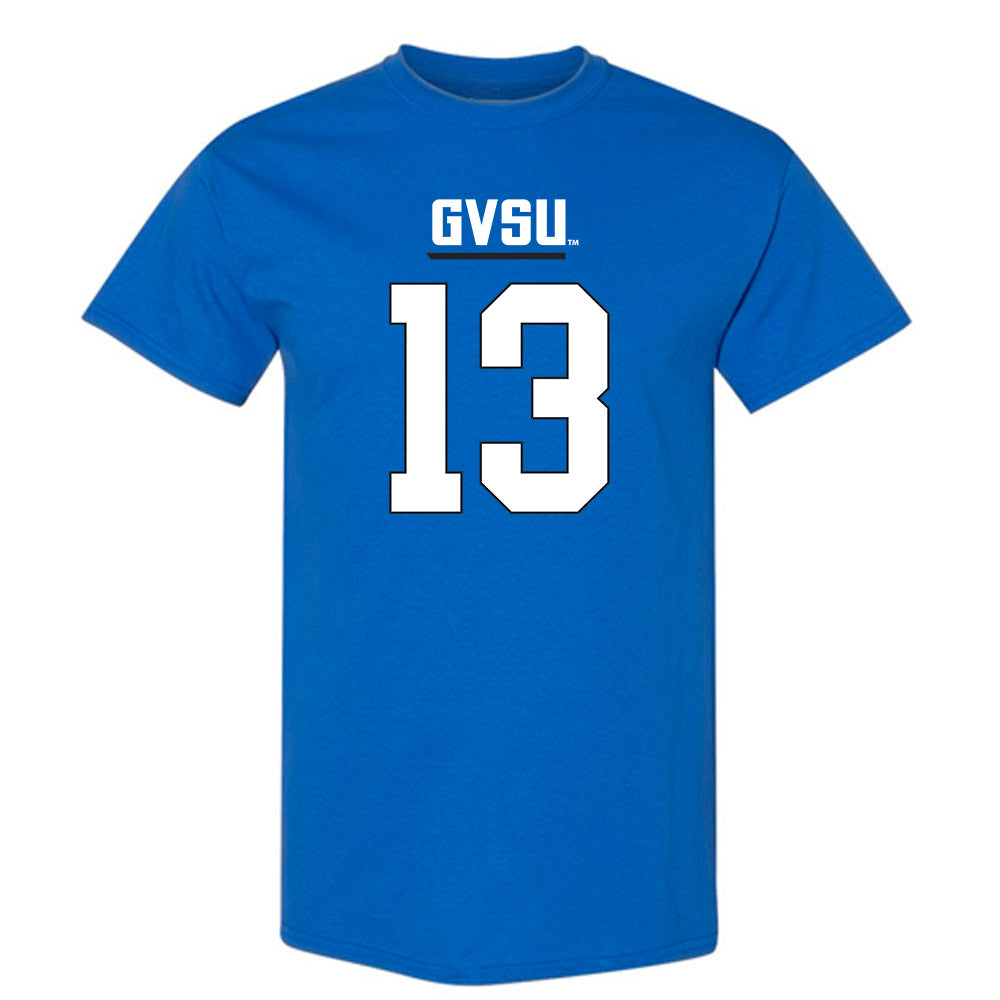 Grand Valley - NCAA Football : Noah Oury - Replica Shersey T-Shirt-0