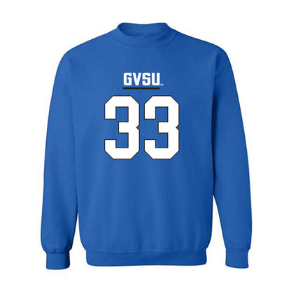 Grand Valley - NCAA Football : Dreshaun Johnson - Replica Shersey Crewneck Sweatshirt-0