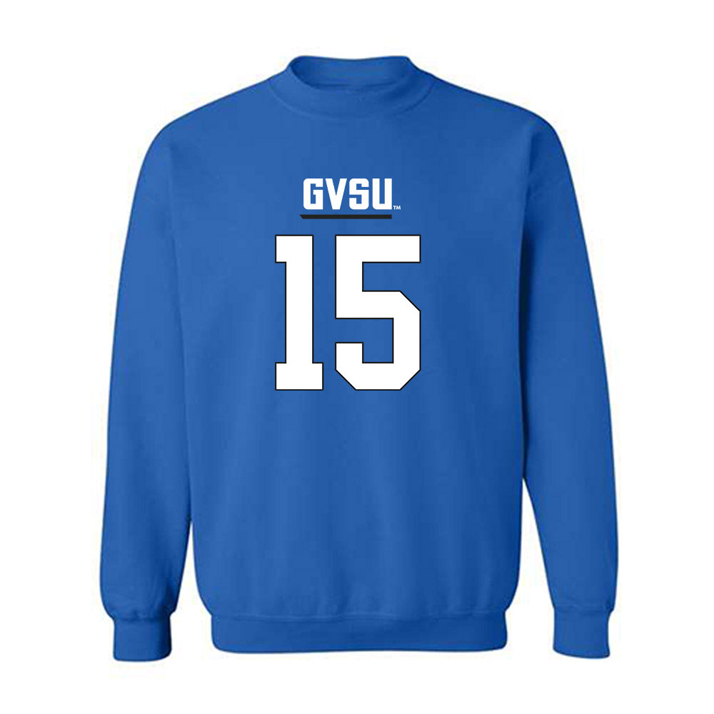 Grand Valley - NCAA Football : Avery Moore - Replica Shersey Crewneck Sweatshirt-0