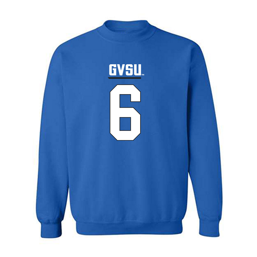 Grand Valley - NCAA Football : Thomas Jolly - Replica Shersey Crewneck Sweatshirt-0