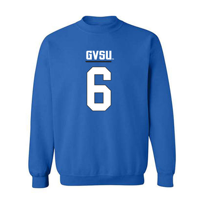 Grand Valley - NCAA Football : Thomas Jolly - Replica Shersey Crewneck Sweatshirt-0