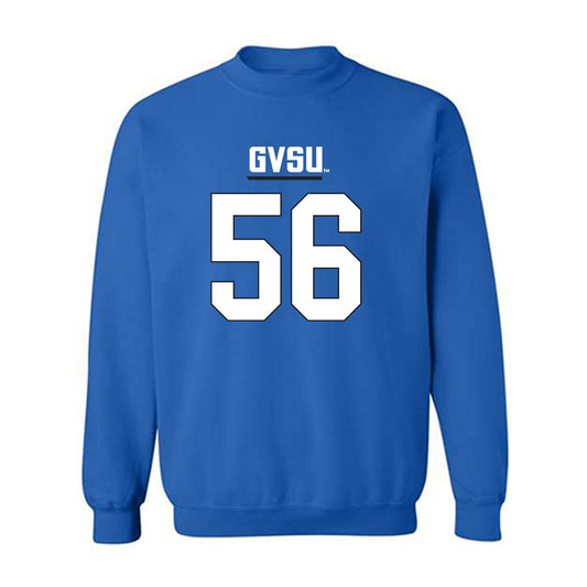 Grand Valley - NCAA Football : David Kreske - Replica Shersey Crewneck Sweatshirt-0