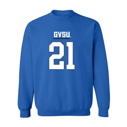 Grand Valley - NCAA Football : Bryce Hurley - Replica Shersey Crewneck Sweatshirt-0