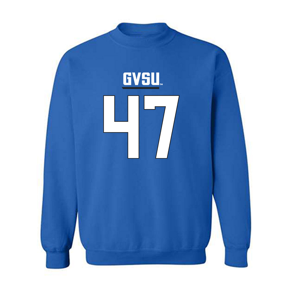 Grand Valley - NCAA Football : Jimmy Downs - Replica Shersey Crewneck Sweatshirt-0