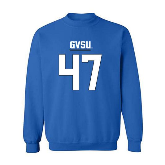 Grand Valley - NCAA Football : Jimmy Downs - Replica Shersey Crewneck Sweatshirt-0