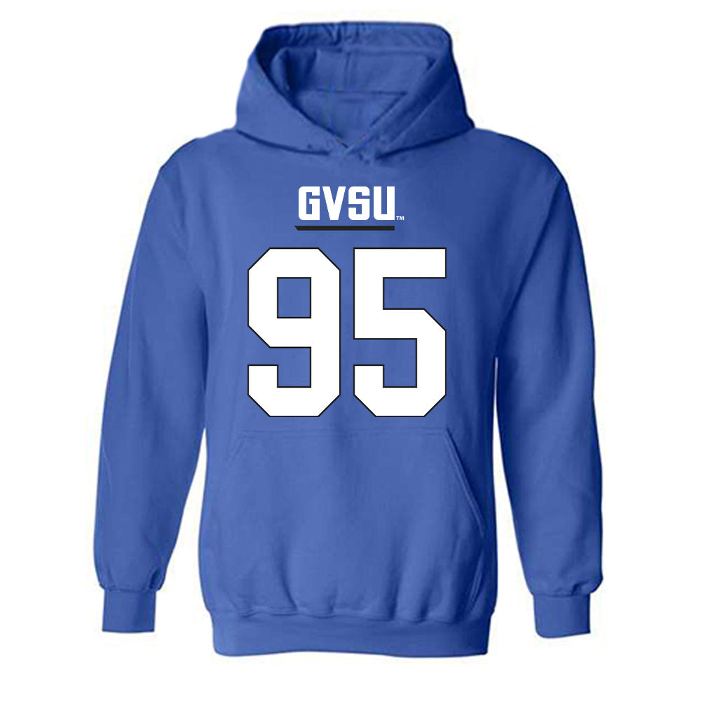 Grand Valley - NCAA Football : Josh Ross - Replica Shersey Hooded Sweatshirt-0