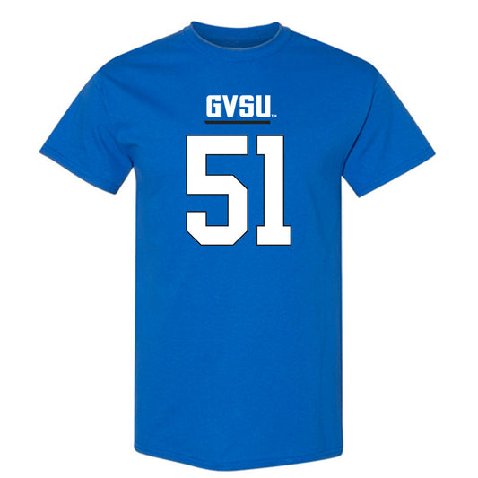 Grand Valley - NCAA Football : Joshua Sander - Replica Shersey T-Shirt-0