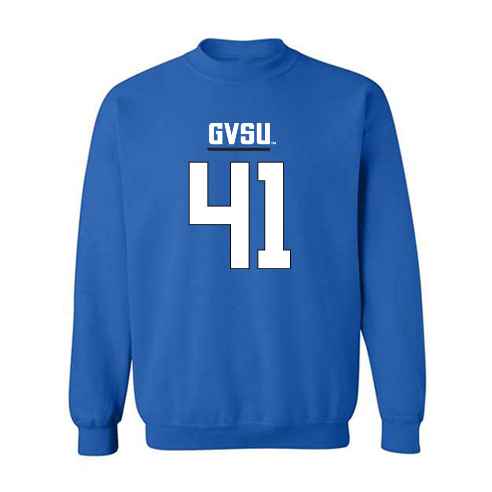 Grand Valley - NCAA Football : Abe Swanson - Replica Shersey Crewneck Sweatshirt-0