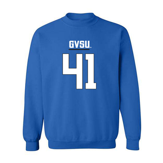 Grand Valley - NCAA Football : Abe Swanson - Replica Shersey Crewneck Sweatshirt-0