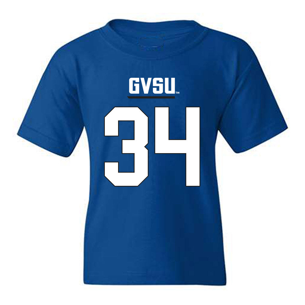 Grand Valley - NCAA Football : Cole Patritto - Replica Shersey Youth T-Shirt-0
