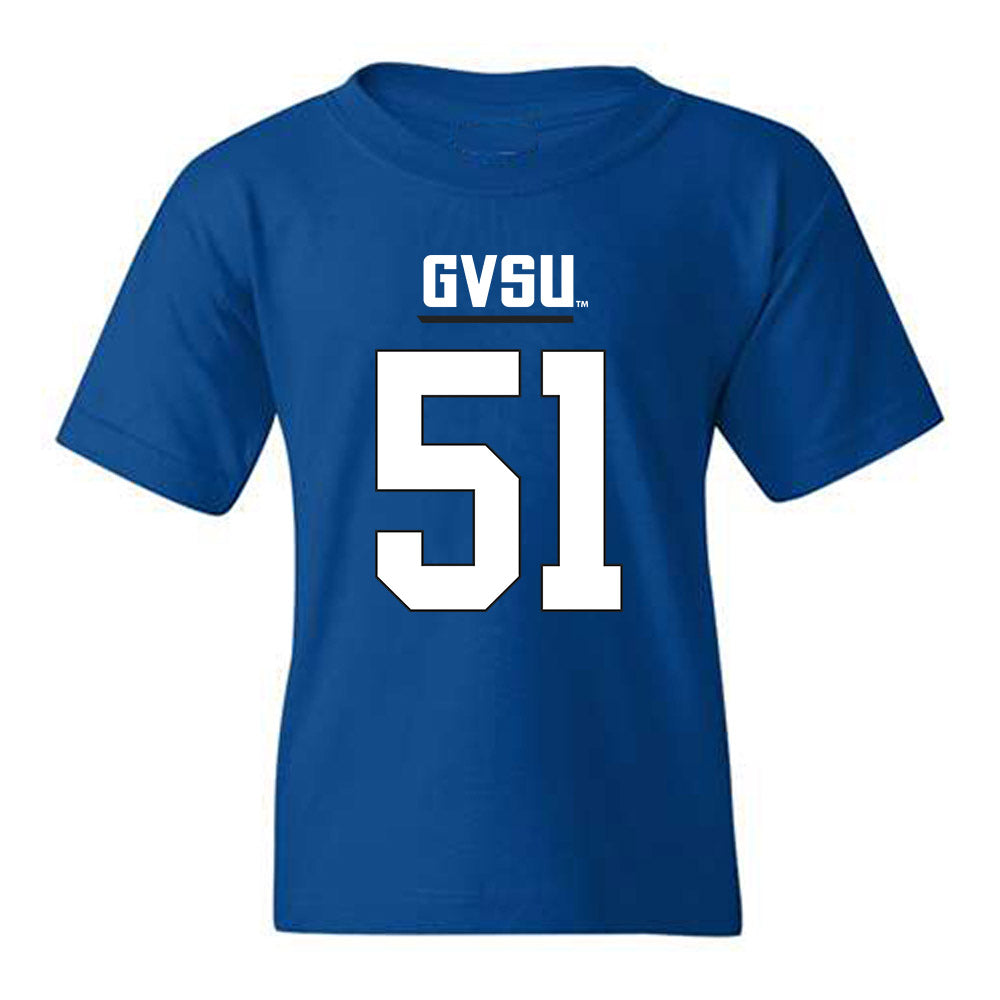 Grand Valley - NCAA Football : Joshua Sander - Replica Shersey Youth T-Shirt-0