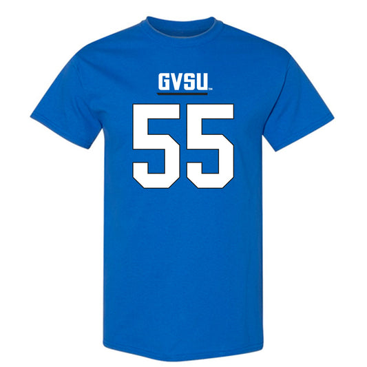 Grand Valley - NCAA Football : Evan Curtiss - Replica Shersey T-Shirt-0