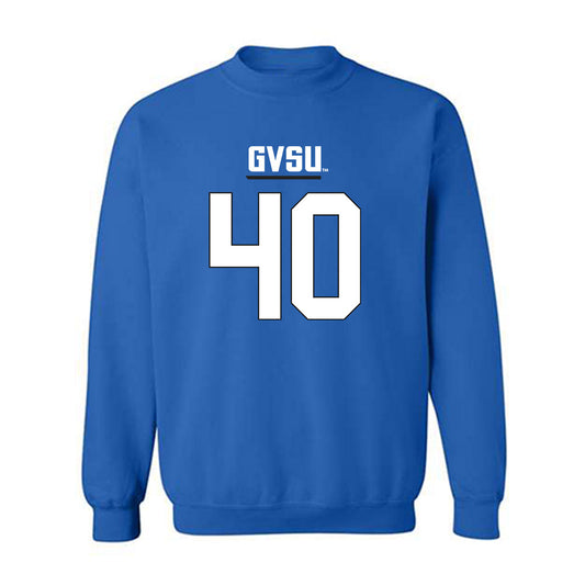 Grand Valley - NCAA Football : Brett Peterson - Replica Shersey Crewneck Sweatshirt-0