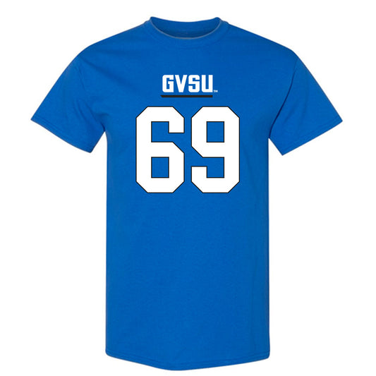 Grand Valley - NCAA Football : Cannon Mackey - Replica Shersey T-Shirt-0