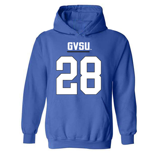 Grand Valley - NCAA Football : Dreshaun Johnson - Replica Shersey Hooded Sweatshirt-0