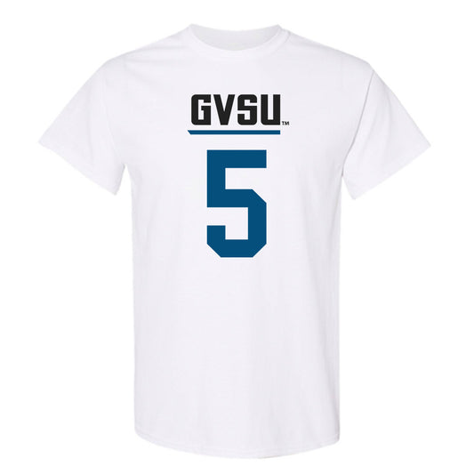 Grand Valley - NCAA Men's Basketball : Trevor Smith - Replica Shersey T-Shirt-0