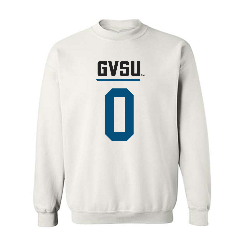 Grand Valley - NCAA Men's Basketball : Antaune Allen - Replica Shersey Crewneck Sweatshirt-0