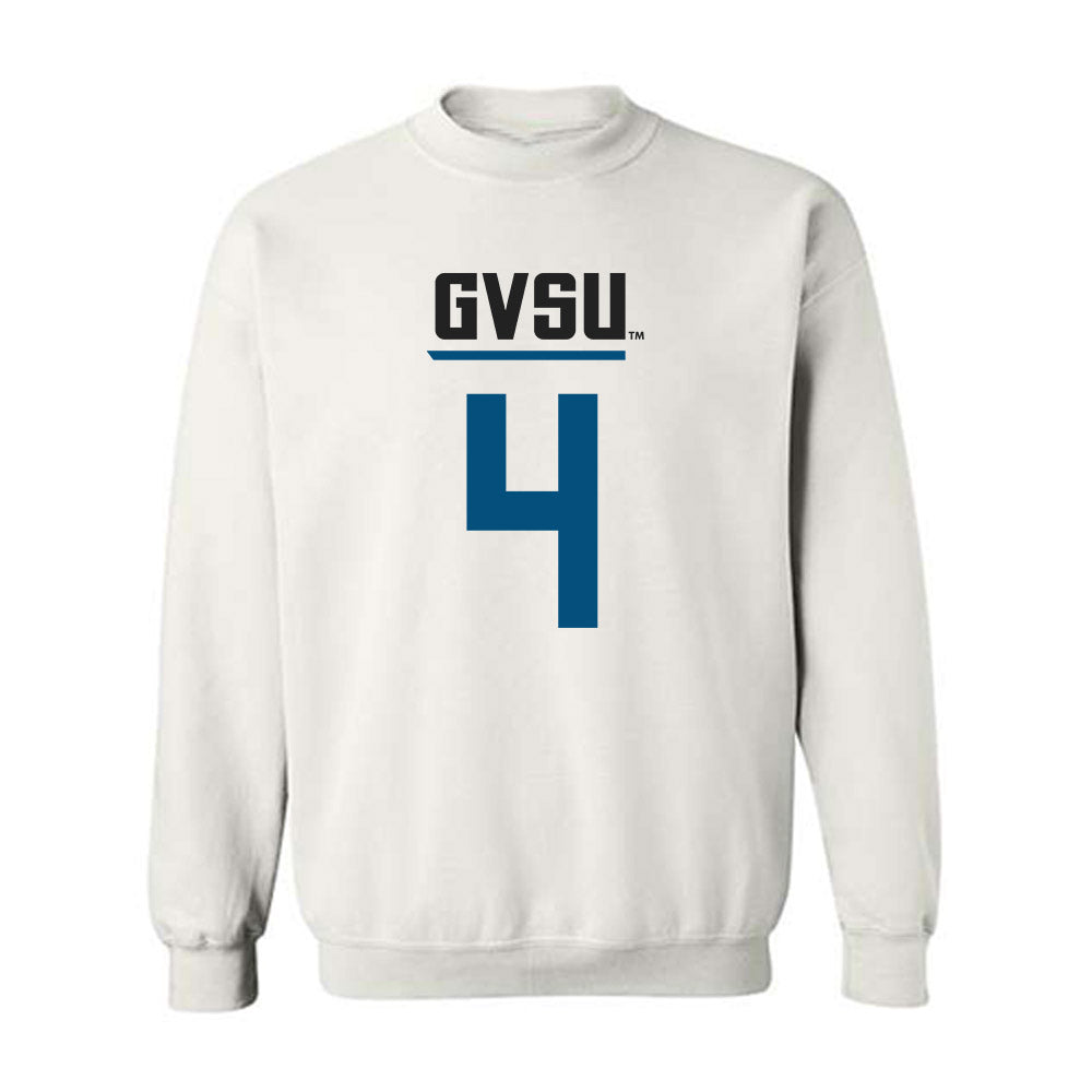 Grand Valley - NCAA Men's Basketball : Jalen Charity - Replica Shersey Crewneck Sweatshirt-0